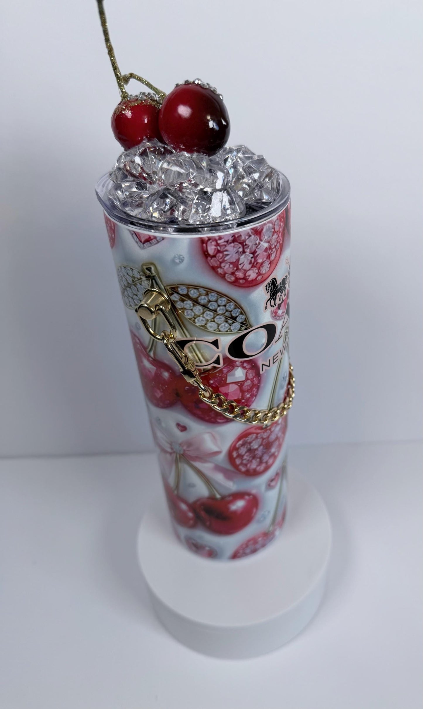 Handbag Chain Tumbler, Stainless Steel Double-Walled Design