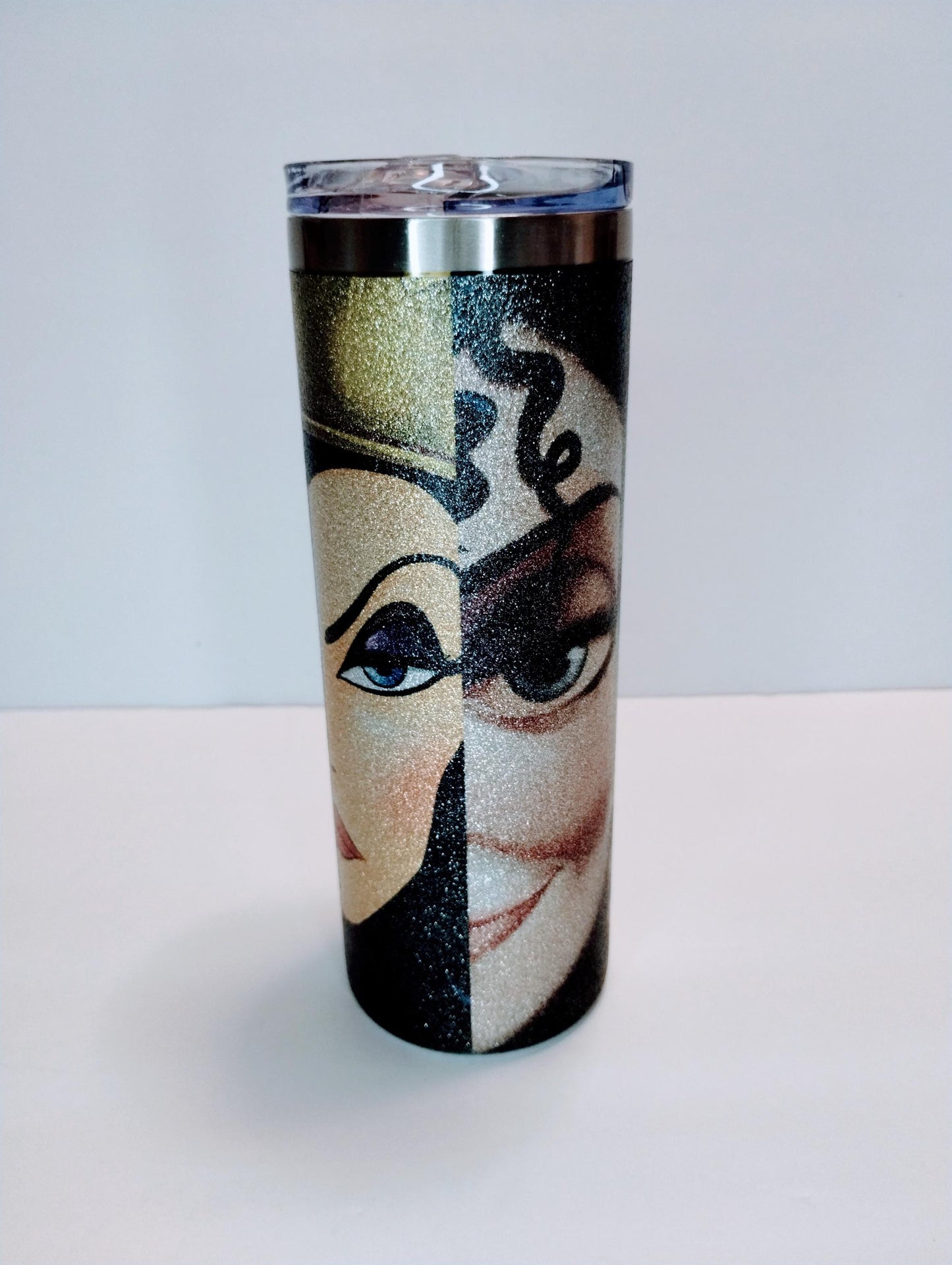 Glitter Villain 20oz tumbler
