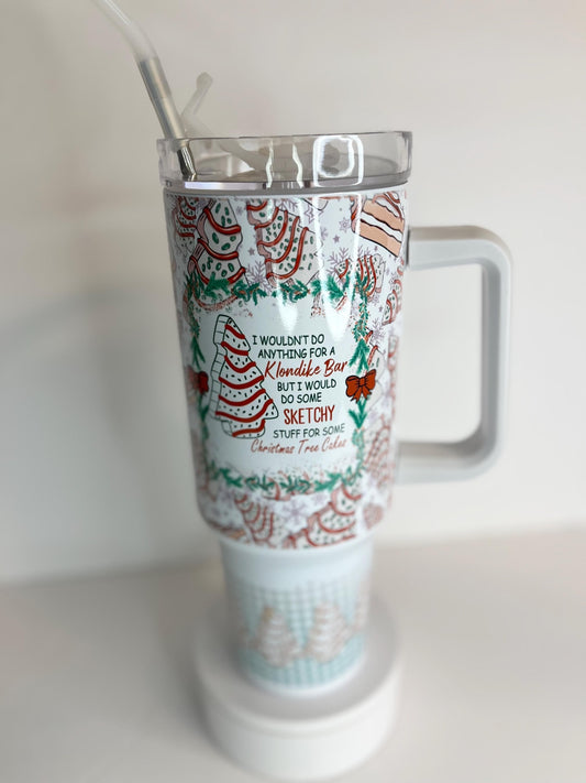 Christmas Cakes 40oz tumbler