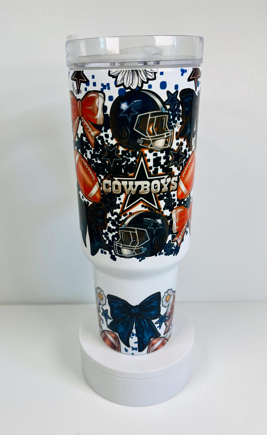 Cowboys 40oz tumbler