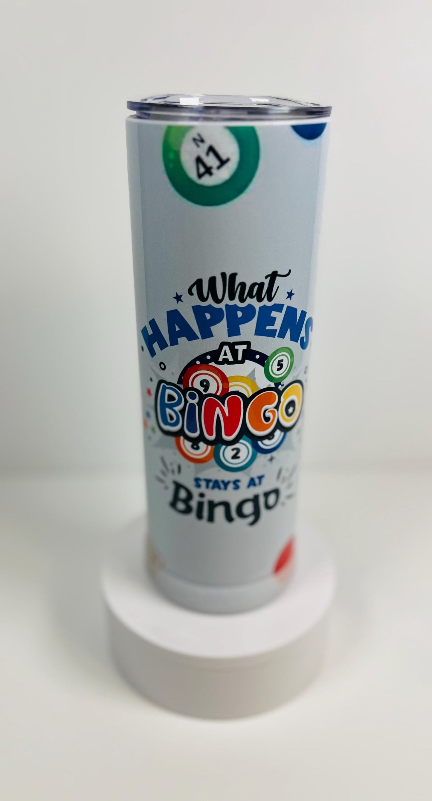 What Happens at Bingo 20oz Tumbler